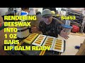 Processing Beeswax S1E53 #beeswax #beekeeping