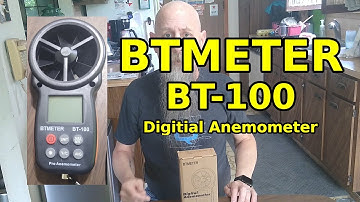 BTMETER BT-100 Digital Anemometer