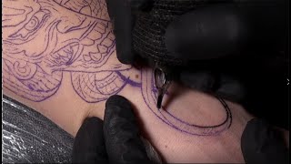 Vicious - Tattoo time lapse