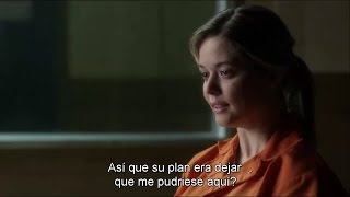 PLL – Emily, Spencer and Aria visits Alison DiLaurentis in jail SUBTITULADO 5x21 