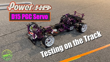 Power HD D15 PGC Servo - Test drive on the Track in the ReveD MC-1