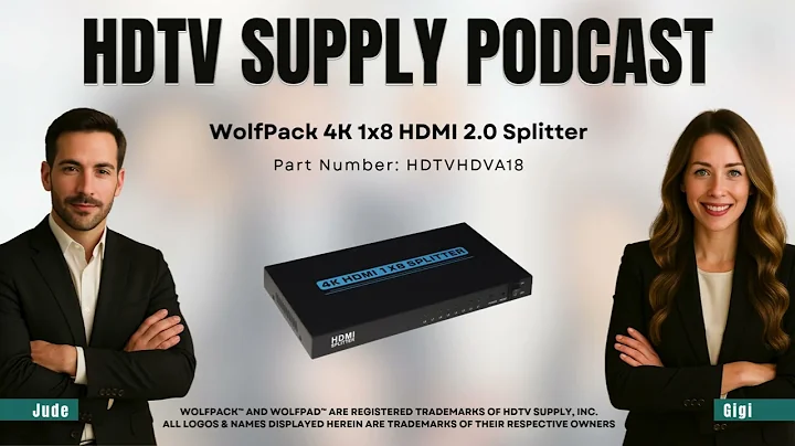 WolfPack 4K 1x8 HDMI 2.0 Splitter