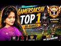 🔥 Gamer Sakshi | One Tap Queen👑 Gamer Sakshi | Booyah Expert⚡ Gamer Sakshi | Rank Push Pro