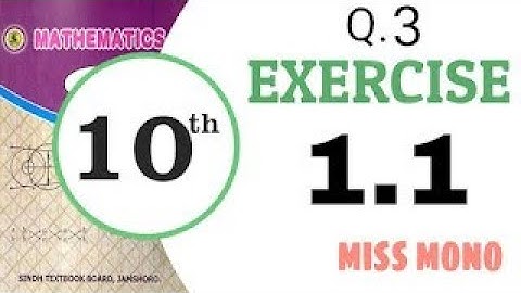Exercise 1.1 - Class 10 Math - Q.3 ( a , b , c , d ) l Miss Mono