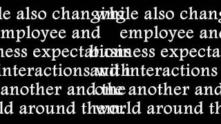 The Changing Workforce