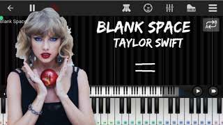 Blank Space || Taylor Swift || Piano Cover #taylorswift #blankspace #piano #tutorial