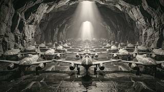 Dentro del Inmenso Hangar Subterráneo Alemán Donde 1.800 Cazas Jet Fueron Sellados Siempre