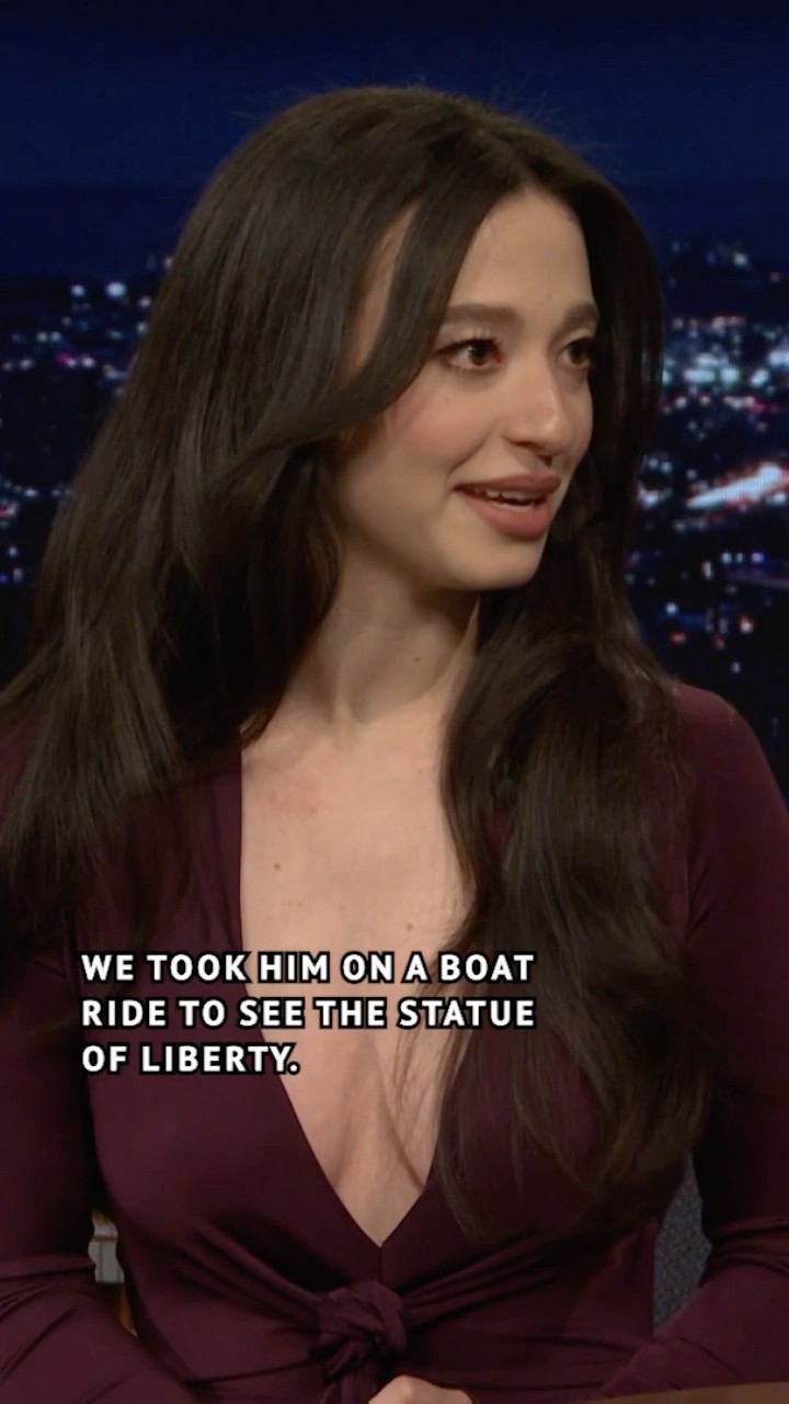 #MikeyMadison drove a boat to the Statue of Liberty for her #Anora co-star’s birthday ?
