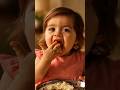 Cute 1 Year Old Baby’s First Food Moments 😍🍽️ #shorts #baby