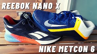 Reebok Nano X Vs Metcon 6 Details Matter! -