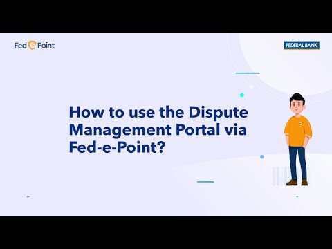 How to use 'Dispute Management Portal' in Fed-e-Point?