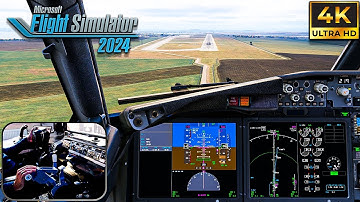 Flight Simulator 2024 | STUNNING LANDING BURGAS | REALISTIC APPROACH IN 4K | iFly Boeing 737 MAX