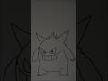 How to draw Gengar#easyart