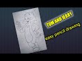How to draw tom  jerry step by step pencil drawingeasy drawingpencildrawingshort.