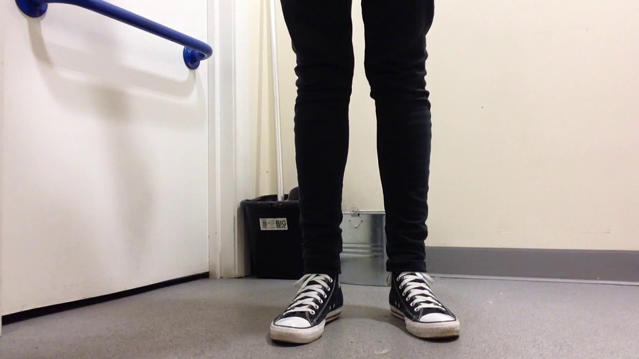 black jeans with black converse