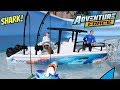 Pretend Play Shark Week Adventure Force Deep Sea Fishing Boat