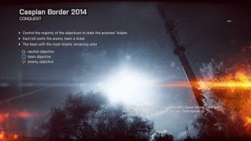 Battlefield 4 - Second Assault - Caspian Border 2014 - Loading Screen