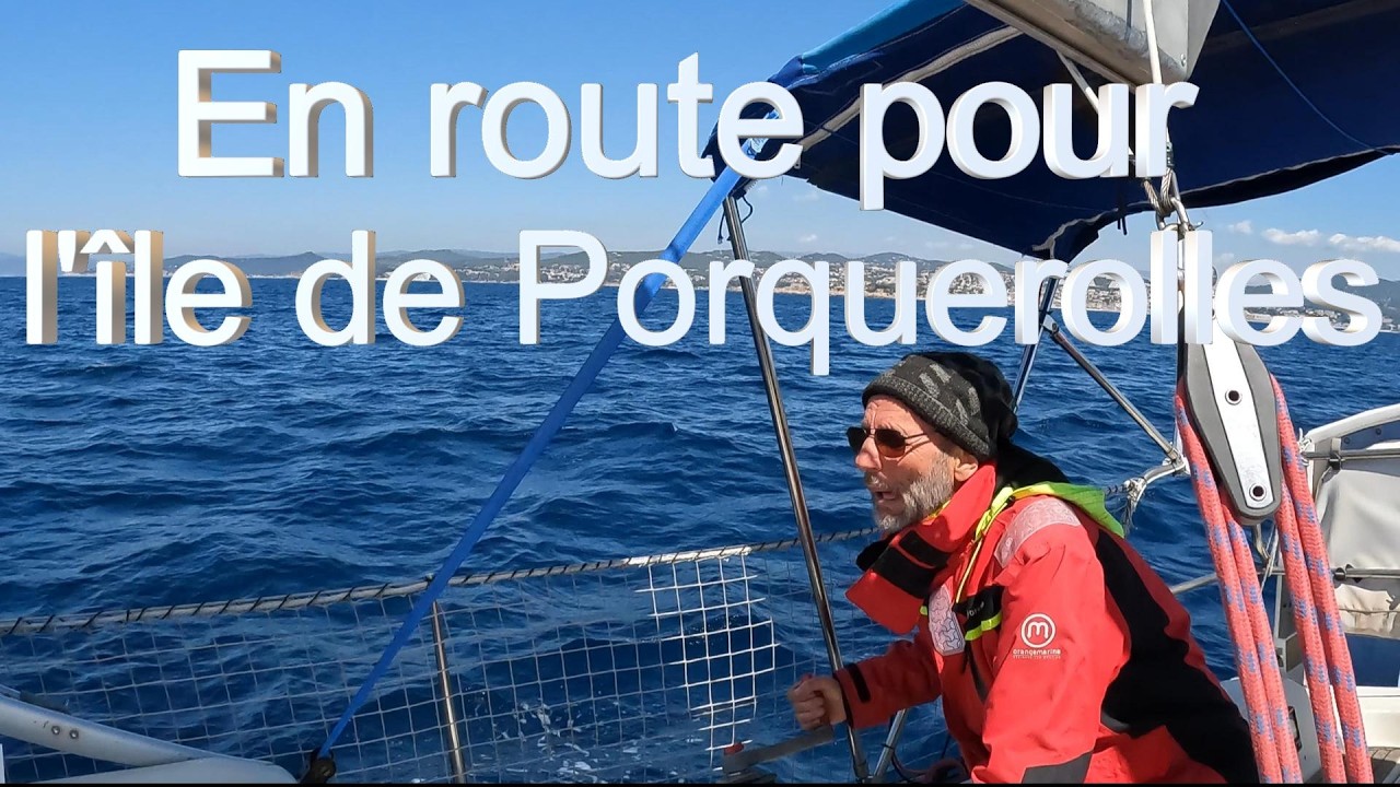 ⁣Navigation de printemps en voilier en route pour Porquerolles . Part 2 de La Ciotat Porquerolles.