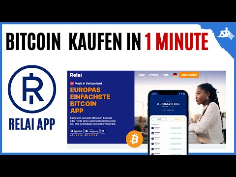 RELAI App | Bitcoin kaufen in nur 1 Minute ohne Anmeldung