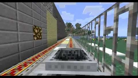 Minecraft Fully Automatic Subway System