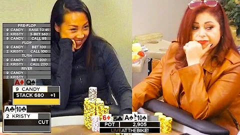 Kristy Arnett vs Candy square off on our Ladies Ni...