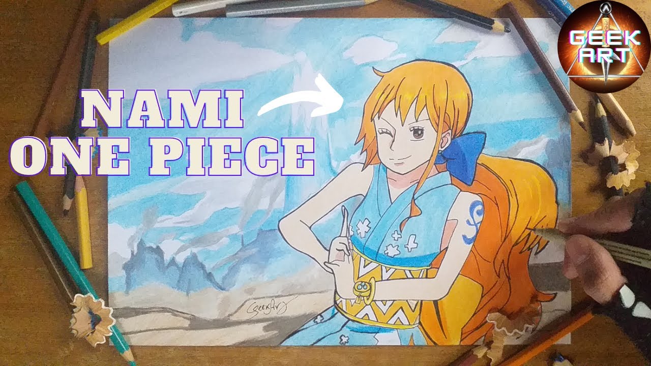 Speed drawing nami  OnePiece #shorts #anime #drawing #nami