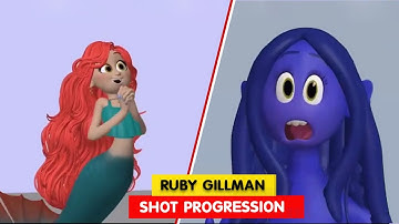 Ruby Gillman Teenage Kraken | Ruby Shot Progression | Animation Breakdown | 3D Animation Internships