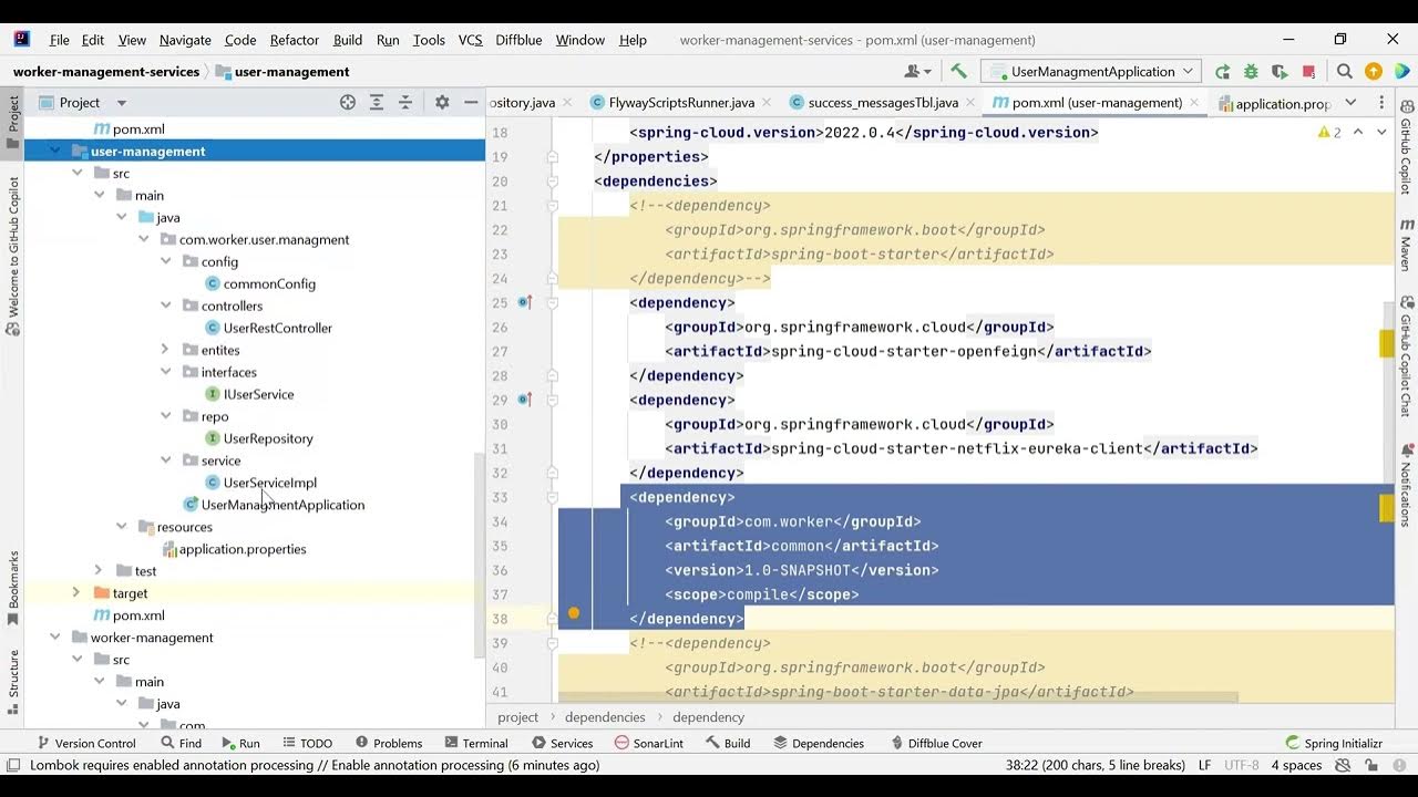 Lec40: How to create a multi-module spring boot Microservice ...