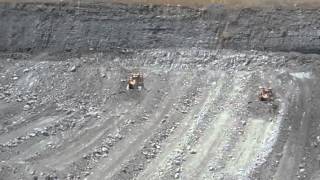 CWS Dozer Pushing Coal