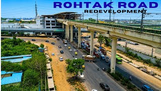 Rohtak Road Redevelopment | May 2026 Update | Drain Work Near Completion