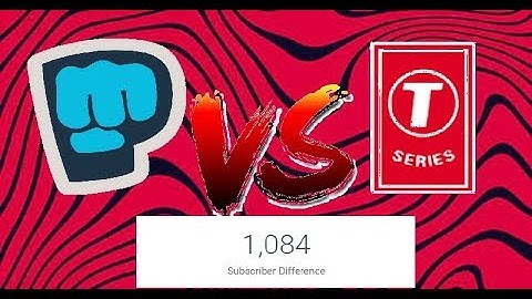 PEWDIEPIE VS T-SERIES LIVE SUB COUNT: No Delay Stream!