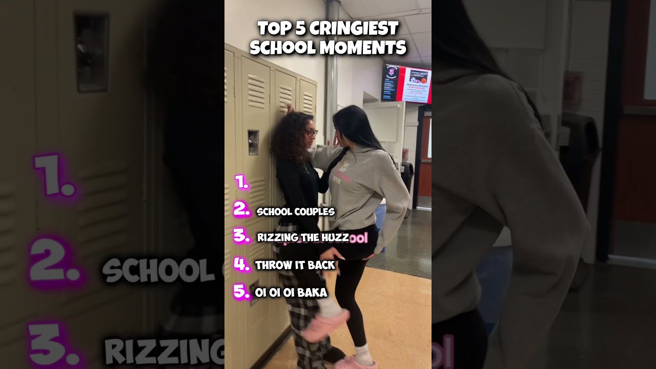 Rank The CRINGIEST School Moments 