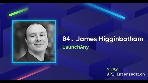 Ep. 4 | Bringing an Outside-In Perspective to API Development w/ James Higginbotham of LaunchAny