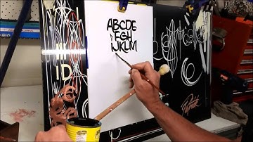 Signwriting single stroke alphabet