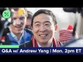 Q&A with Andrew Yang: UBI, Stimulus Plans and Racial Divides During Covid-19