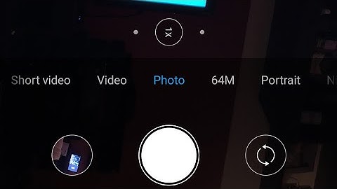 Xiaomi redmi note 8 pro camera settings