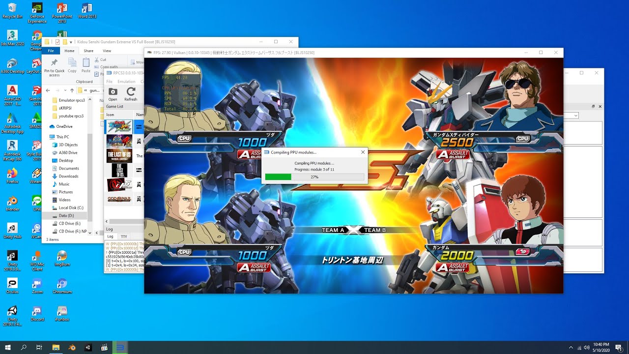 gundam versus download  Update 2022  Gundam Extreme VS Full Boost PC RPCS3 di Low PC