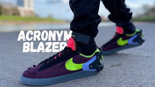 Did You Know They Can Do This?? Nike x Acronym Blazer Low Review & On Foot