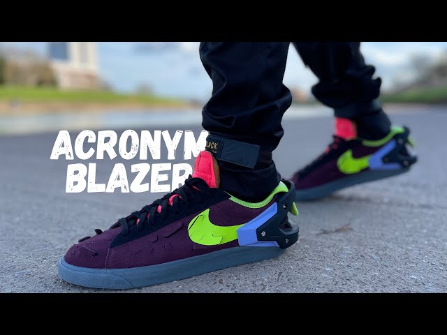 Did You Know They Can Do This?? Nike x Acronym Blazer Low Review