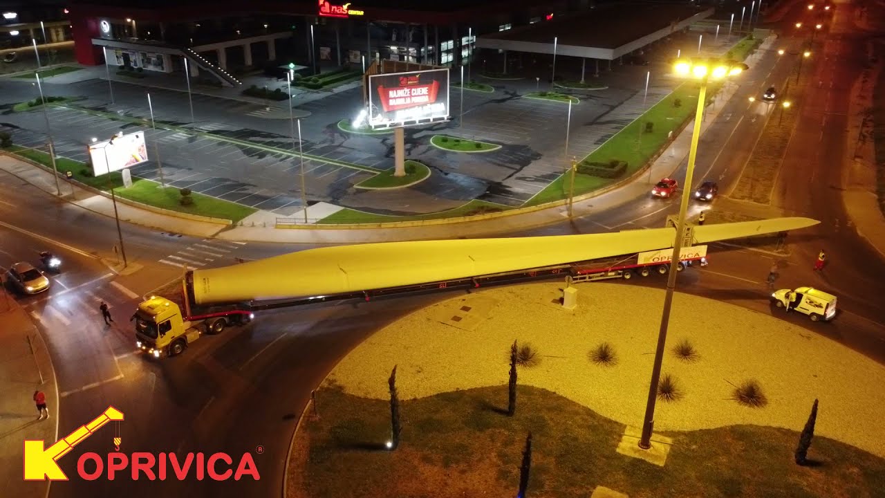 KOPRIVICA DOO - Transport krila vetrenjače