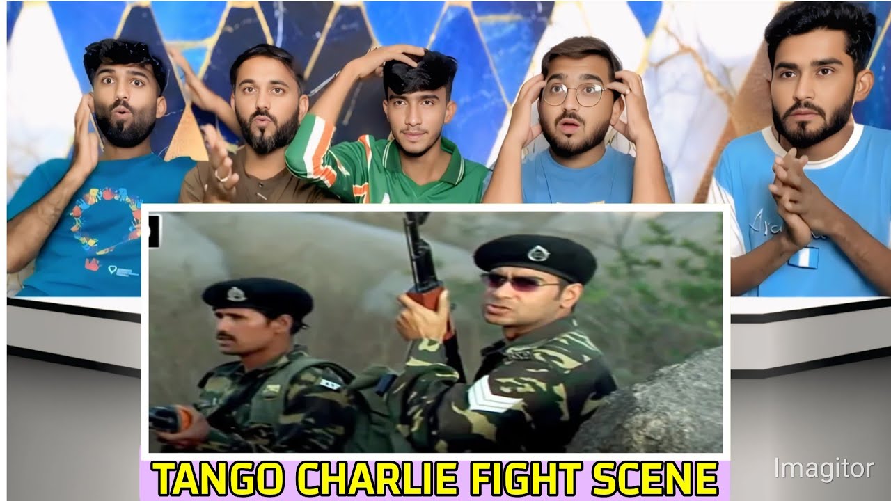 Reaction On अजय देवगन - बॉबी देओल का धमाकेदार एक्शन सीन - Tango Charlie