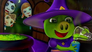 Nursery Rhymes & Kids Songs☠⚗‍♀ Witch Brews a Potion☠⚗ Children's Adventure in the Forest