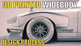 3D Printed WIDEBODY Kit  Design and Software Used