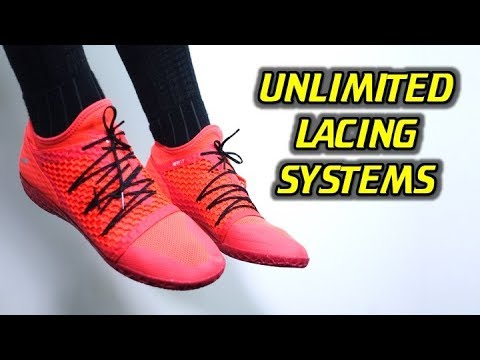 puma lacing system