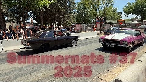Friday 3rd January 2025 - v8  Summernats Burnouts Canberra Australia.  - Summernats 37