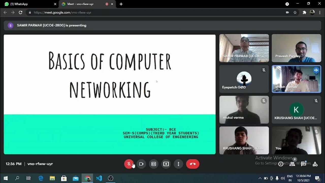 Basics of computer Network PPT presentation || PPT presentation ...