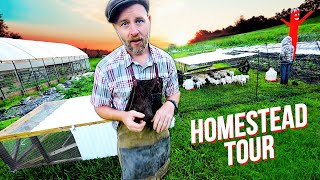 12Acres Abundance | Permaculture Homestead Tour (2023)