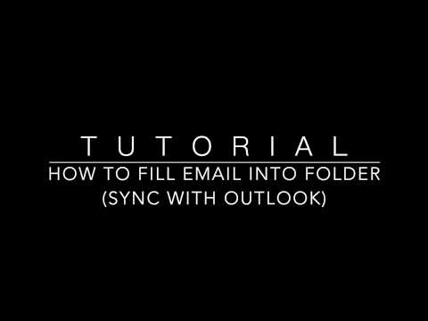 Coremail Tutorial : How to fill email into folder (Sync with Outlook PC and App)