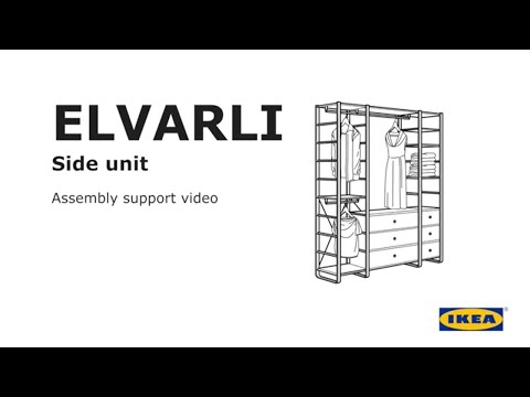ELVARLI Side unit Assembly support video