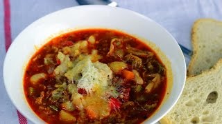Włoska Zupa Minestrone